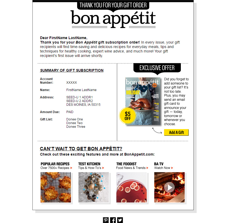 Andy Au Design | Bon Appetit Magazine